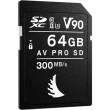 Karta pamięci AngelBird AV PRO SDXC 64GB MK2 V90 Tył