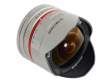 Obiektyw Samyang 8 mm f/2.8 UMC Fish-eye / Samsung NX srebrny Góra