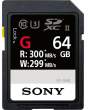 Karta pamięci Sony Professional SF-G SDXC 64GB UHS-II CL10 U3 300mb/s Przód