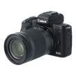 Aparat UŻYWANY Canon EOS M50  + ob. EF-M 18-150 mm czarny s.n. 913040001136-822113100335 Tył