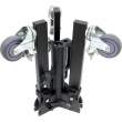  Statywy i akcesoria wózki KUPO 340 Wózek Quick Action Roller Stand (czarny) Tył