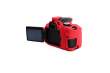 Zbroja EasyCover osłona gumowa dla Canon 650D/700D/T4i/T5i czerwona Tył