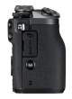 Aparat cyfrowy Canon EOS M6 body czarny Boki