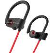  Bezprzewodowe BlitzWolf Słuchawki bezprzewodowe sportowe BW-BTS2 czerwone Boki