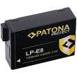 Akumulator Patona PROTECT zamiennik  do Canon EOS LP-E8 LP-E8+ Przód