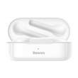  Bezprzewodowe Baseus Bezprzewodowe słuchawki  Encok W07 TWS Bluetooth 5.0 (białe) Tył