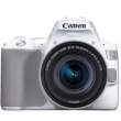 Lustrzanka Canon EOS 250D + 18-55 mm f/4-5.6 biały Przód