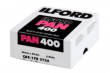 Film Ilford PAN 400 35x30.5m - w puszce Przód