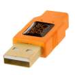 Kable USB do aparatów Tethertools KABEL USB 2.0 - Micro-B 5-Pin 4.6m orange (CU5430)Tył