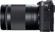 Aparat cyfrowy Canon EOS M6 + ob. 18-150 IS STM czarny Boki