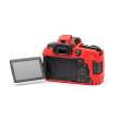 Zbroja EasyCover osłona gumowa dla Canon EOS 90d czerwona Góra