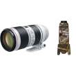 Obiektyw Canon zestaw 70-200 mm f/2.8 L EF IS III USM  + osłona LensCoat Realtree Max4 Przód