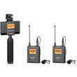  Audio systemy bezprzewodowe Saramonic bezprzewodowy zestaw audio UwMic9 Kit13 (SP-RX9 + TX9 +TX9) Przód