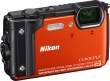 Aparat cyfrowy Nikon Coolpix W300 pomarańczowy Tył