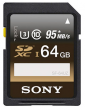 Karta pamięci Sony Professional SDXC 64GB 95 MB/s UHS-I C10 U3 Przód