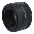 Obiektyw UŻYWANY Nikon Używany OB. NIKON 50 mm F1.8 D AF s.n. 3578460 Przód