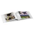  Albumy fotograficzne z kieszonkami na zdjęcia Hama ALBUM ME LA FLEUR 10x15/200, CZARNY, BIAŁE KARTKI Tył
