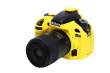 Zbroja EasyCover osłona gumowa dla Nikon D600/D610 żółta Góra