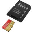 Karta pamięci Sandisk microSDXC 64 GB Extreme Sport 170MB/s A2 C10 V30 UHS-I U3 + adapter Boki