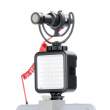  Kamery sportowe oświetlenie Ulanzi lampa video do smartfona i kamery sportowej W49 LED Góra