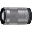 Obiektyw Canon EF-M 55-200 mm f/4.5-6.3 IS STM srebrny Boki