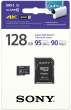 Karta pamięci Sony Professional microSDXC 128GB UHS-I CL10 U3 95mb/s Tył