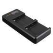 Ładowarka Patona Dual USB do Sony F550 F750 F970 FM50 FM500H Tył