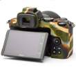 Zbroja EasyCover Osłona gumowa dla Nikon Z50 camouflage Góra