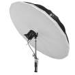 Parasol GlareOne Orb 150 srebrny z dyfuzorem Boki