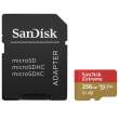 Karta pamięci Sandisk microSDXC 256 GB Extreme 190MB/s A2 C10 V30 UHS-I U3 + adapter Góra