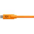  Kable USB do aparatów Tethertools KABEL USB-C 2.0 Mini-B 8-Pin 4.6m pomarańczowy (CUC2615-ORG) Tył