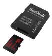 Karta pamięci Sandisk microSDXC 200 GB ULTRA 90 MB/s C10 UHS-I + Adapter SD + aplikacja Memory Zone Android Tył
