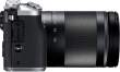 Aparat cyfrowy Canon EOS M6 srebrny  + ob. 18-150 IS STM czarny Tył