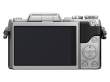 Aparat cyfrowy Panasonic Lumix DMC-GF7K + 12-32 G Vario MEGA O.I.S srebrny Boki