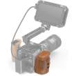  Rigi i akcesoria elementy do rigów Smallrig Uchwyt boczny Rosette QR Wooden Grip do kamer serii Z CAM E2 [HTS2457]
