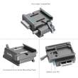  Statywy i akcesoria szybkozłączki Smallrig HawkLock H38 Arca-Swiss Quick Release Mount Plate do gimbali DJI Góra