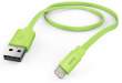  kable i adaptery Hama kabel usb do Apple iPhone 5/5s/5c/SE/6/6 Plus, zielony Przód