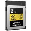 Karta pamięci Lexar CFexpress 2TB Type B Gold Pro Góra