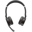 Słuchawki Bezprzewodowe Jabra Evolve 75 UC Stereo + Stacja dokująca + Adapter Link 370 Boki