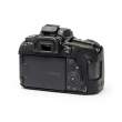 Zbroja EasyCover osłona gumowa dla Canon EOS 90d czarna Tył