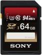 Karta pamięci Sony Expert SDXC 64GB UHS-I CL10 U3 94MB/s Przód