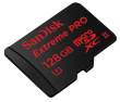 Karta pamięci Sandisk microSDXC 128 GB EXTREME PRO 275 MB/ sC10 UHS-II U3 + czytnik USB 3.0 Tył