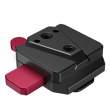  Rigi i akcesoria elementy do rigów Smallrig szybkozłączka Power Supply Mount Plate do gimbali DJI RS [4189] Przód