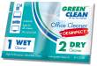  akces. czyszczące Green Clean zestaw ściereczek dezynfekujących mokra/sucha 10 szt. Przód