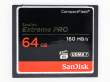 Karta pamięci Sandisk CompactFlash EXTREME PRO 64 GB 160 MB/s - Outlet Przód