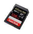Karta pamięci Sandisk SDXC 128 GB EXTREME PRO 300 MB/s C10 UHS-II Tył