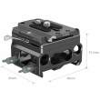  Rigi i akcesoria elementy do rigów Smallrig Baseplate w/ Dual 15mm Rod Clamp (stop magnezu) [3067]