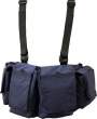  Torby, plecaki, walizki pasy biodrowe, szelki i kamizelki Newswear Mens Digital Chestvest - szelki z pokrowcami niebieskie Przód