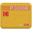 Drukarka Kodak Mini 3 PLUS 3X3 Retro żółta Tył