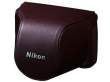  futerały, kabury, pokrowce na aparaty Nikon CB-N2000SC brązowy na J1 + 10-30mm Przód